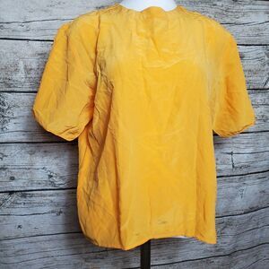 Silk Time Womens Sleeveless Shirt  Vintage Size Medium